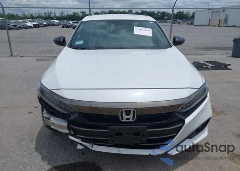 2022 Honda Accord Sport из США, поврежденный, VIN 1HGCV1F3XNA084806